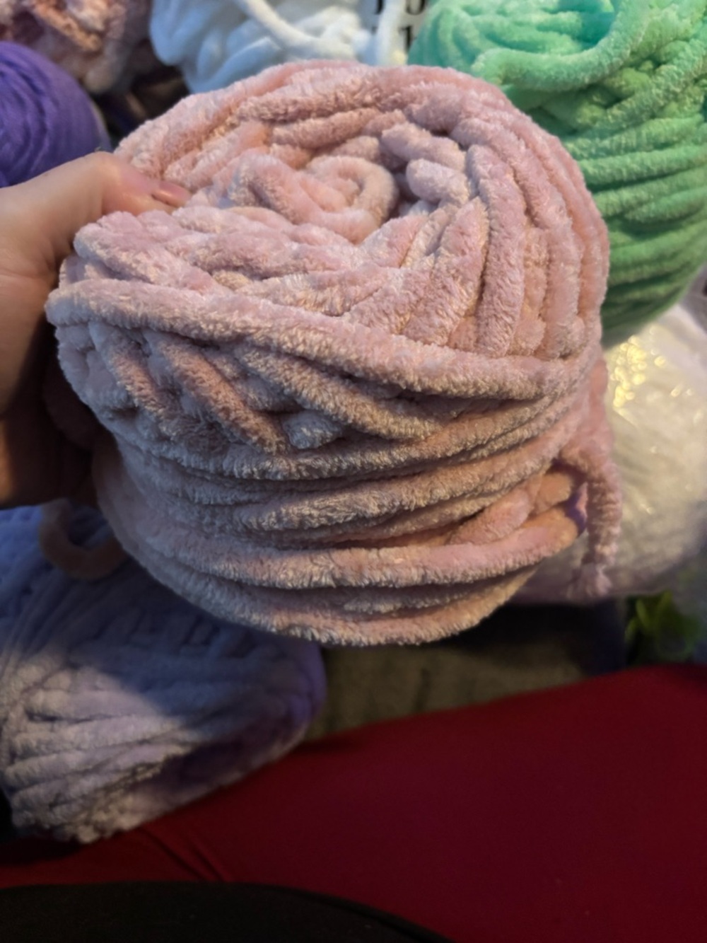 Loops & Threads Chenille Yarn bundle - Picture 4 of 9
